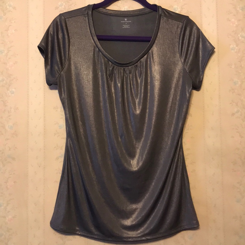 Shimmer dress shirt